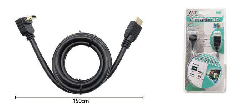 Cable HDMI 90° - Alistore Chile