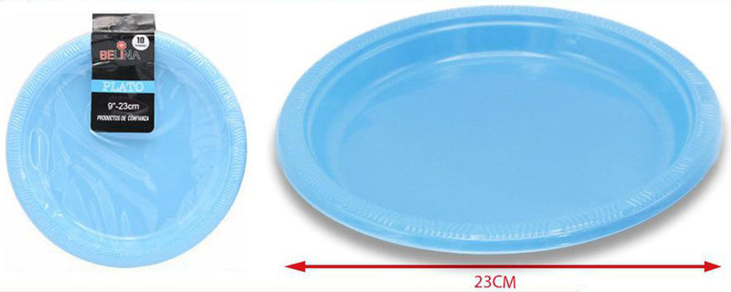 Pack platos de plastico - Alistore Chile