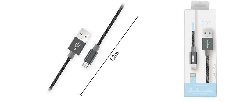 Cable de datos USB V8 carga rápida - Alistore Chile